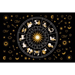 carte d'astrologie